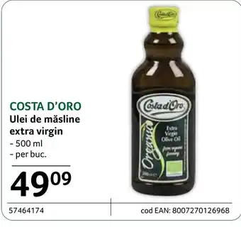 Selgros COSTA D'ORO Ulei de măsline extra virgin Ofertă