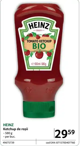 Selgros HEINZ Ketchup de roșii Ofertă
