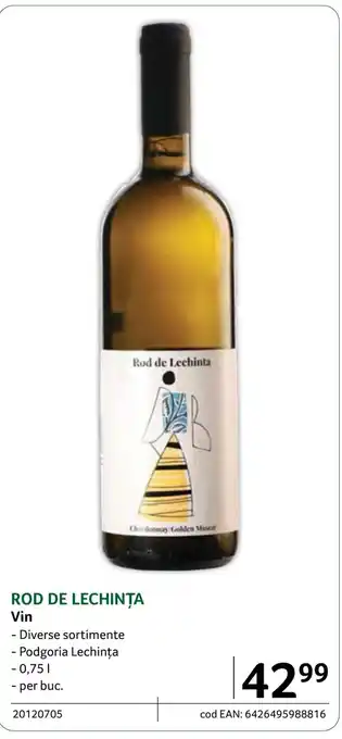 Selgros ROD DE LECHINȚA Vin Ofertă