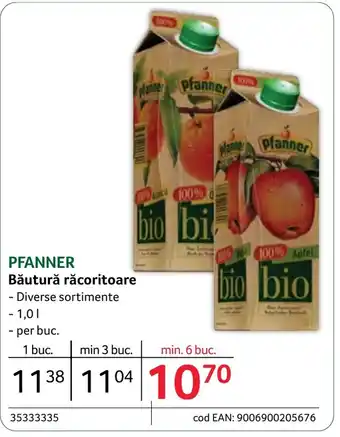 Selgros PFANNER Băutură răcoritoare Ofertă