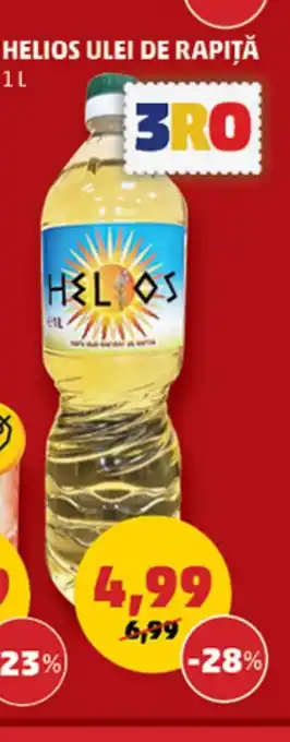 Penny HELIOS ULEI DE RAPIȚĂ 1 l. Ofertă