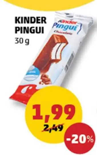 Penny KINDER PINGUI 30 g Ofertă