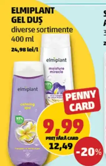Penny ELMIPLANT GEL DUŞ Ofertă
