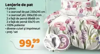 La Doi Pasi Lenjerie de pat Ofertă