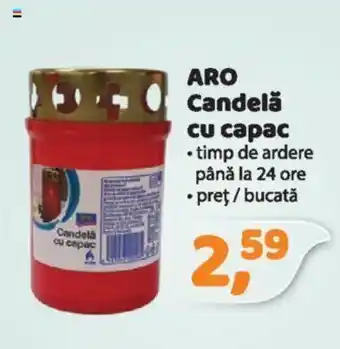ARO Candelă cu capac