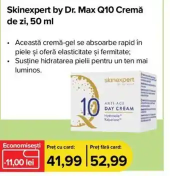 Dr.Max Skinexpert by Dr. Max Q10 Cremă de zi, 50 ml Ofertă