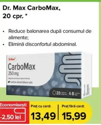 Dr. Max CarboMax, 20 cpr.