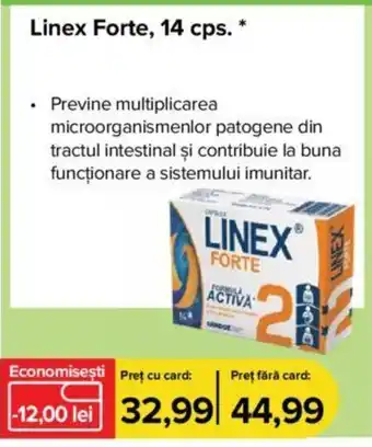 Linex Forte, 14 cps.