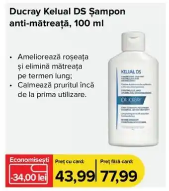 Ducray Kelual DS Şampon anti-mătreață, 100 ml