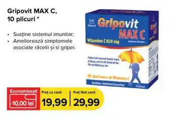 Dr.Max Gripovit MAX C, 10 plicuri Ofertă