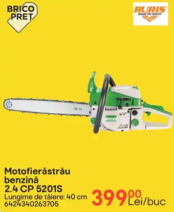 Brico Depôt Motofierăstrău benzină 2.4 CP 52015 Ofertă