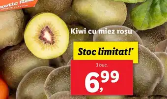 Kiwi cu miez roşu