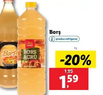 Lidl Borş 1L Ofertă