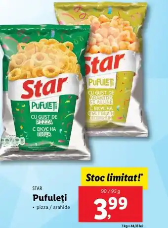 Lidl STAR Pufuleti Ofertă
