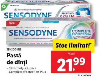 Lidl SENSODYNE Pastă de dinţi Ofertă