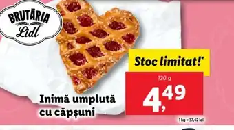Lidl Inimă umplută cu căpşuni Ofertă