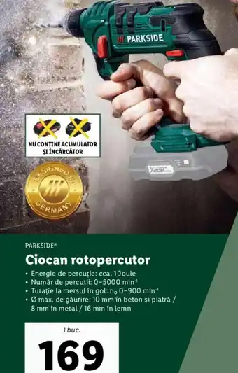 Lidl PARKSIDEⓇ Ciocan rotopercutor Ofertă
