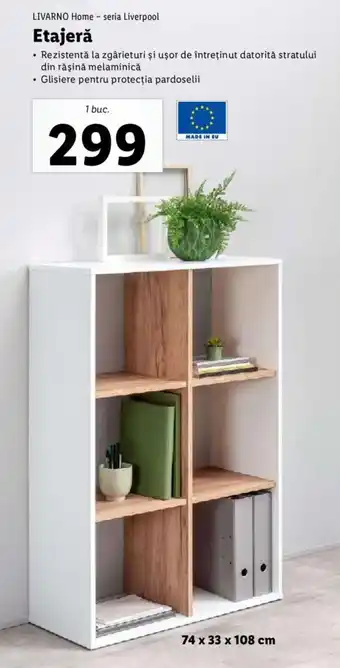 Lidl LIVARNO Home - seria Liverpool Etajeră Ofertă