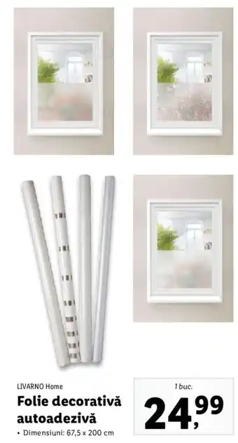 Lidl LIVARNO Home Folie decorativă autoadezivă Ofertă