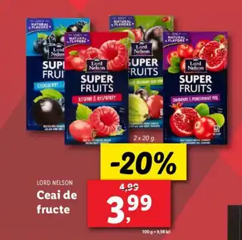 Lidl LORD NELSON Ceai de fructe Ofertă