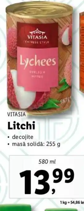 Lidl VITASIA Litchi Ofertă