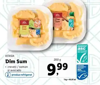 Lidl VITASIA Dim Sum Ofertă