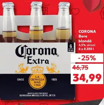 Kaufland CORONA Bere blondă Ofertă