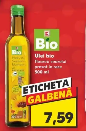 Kaufland Ulei bio Ofertă
