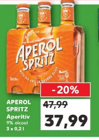 Kaufland APEROL SPRITZ Aperitiv Ofertă