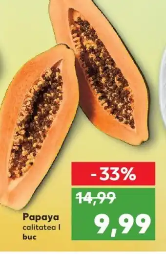 Kaufland Papaya Ofertă