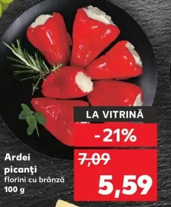 Kaufland Ardei picanţi florini cu brânză 100 g Ofertă