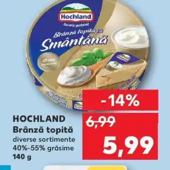 Kaufland HOCHLAND Brânză topită Ofertă