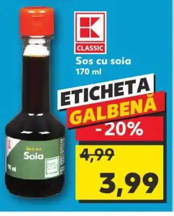 Kaufland Sos cu soia 170 ml Ofertă