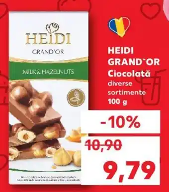 Kaufland HEIDI GRAND'OR Ciocolată Ofertă