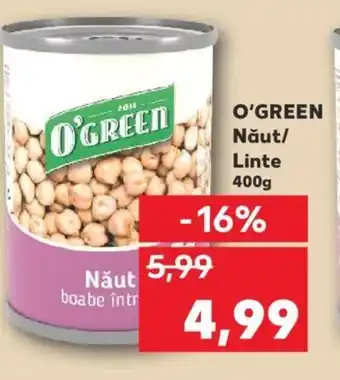 Kaufland O'GREEN Năut Linte Ofertă