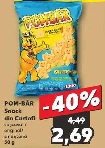 POM-BĂR Snack din Cartofi