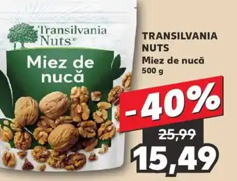 Kaufland TRANSILVANIA NUTS Miez de nucă Ofertă