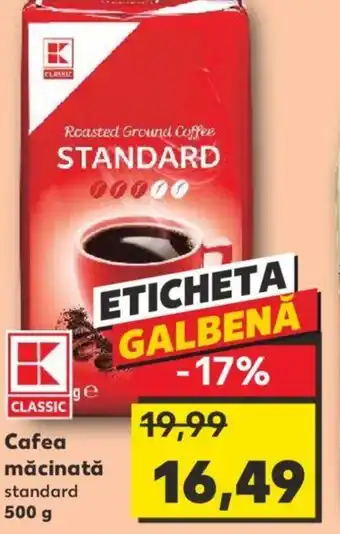 Kaufland Cafea măcinată standard Ofertă