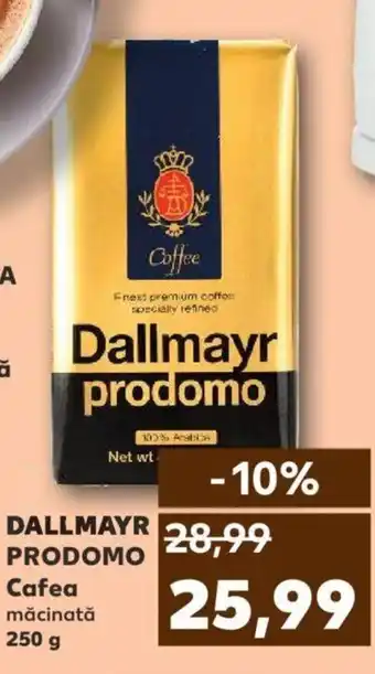Kaufland DALLMAYR PRODOMO Cafea Ofertă