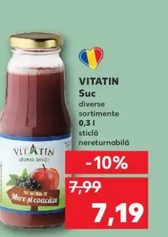 Kaufland VITATIN Suc Ofertă