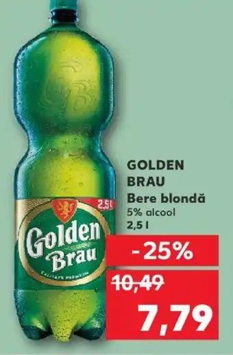 Kaufland GOLDEN BRAU Bere blondă Ofertă