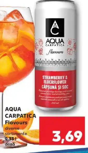 Kaufland AQUA CARPATICA Flavours Ofertă