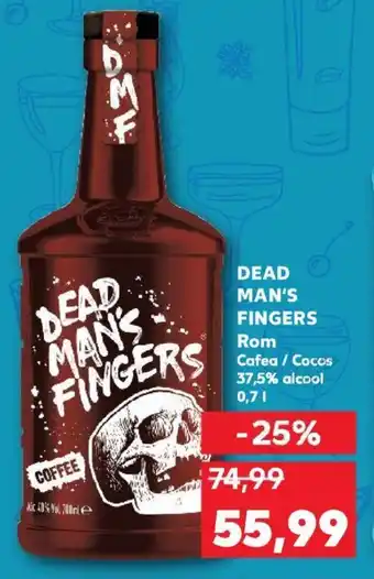 Kaufland DEAD MAN'S FINGERS Rom Ofertă