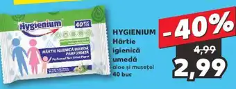 Kaufland HYGIENIUM Hârtie igienică umedă Ofertă