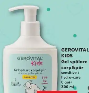 Kaufland GEROVITAL Kids Gel spălare corp&păr Ofertă