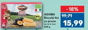 Kaufland ADORO Biscuiţi bio cu prune Ofertă