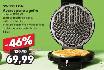 SWITCH ON Aparat pentru gofre