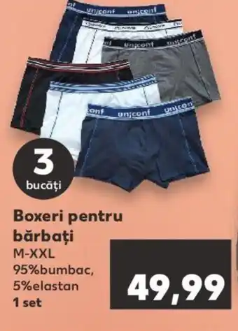 Kaufland Boxeri pentru bărbaţi M-XXL Ofertă