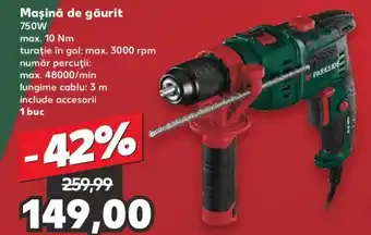 Kaufland Maşină de găurit Ofertă