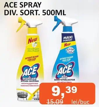 Unicarm ACE SPRAY DIV. SORT. 500ML Ofertă